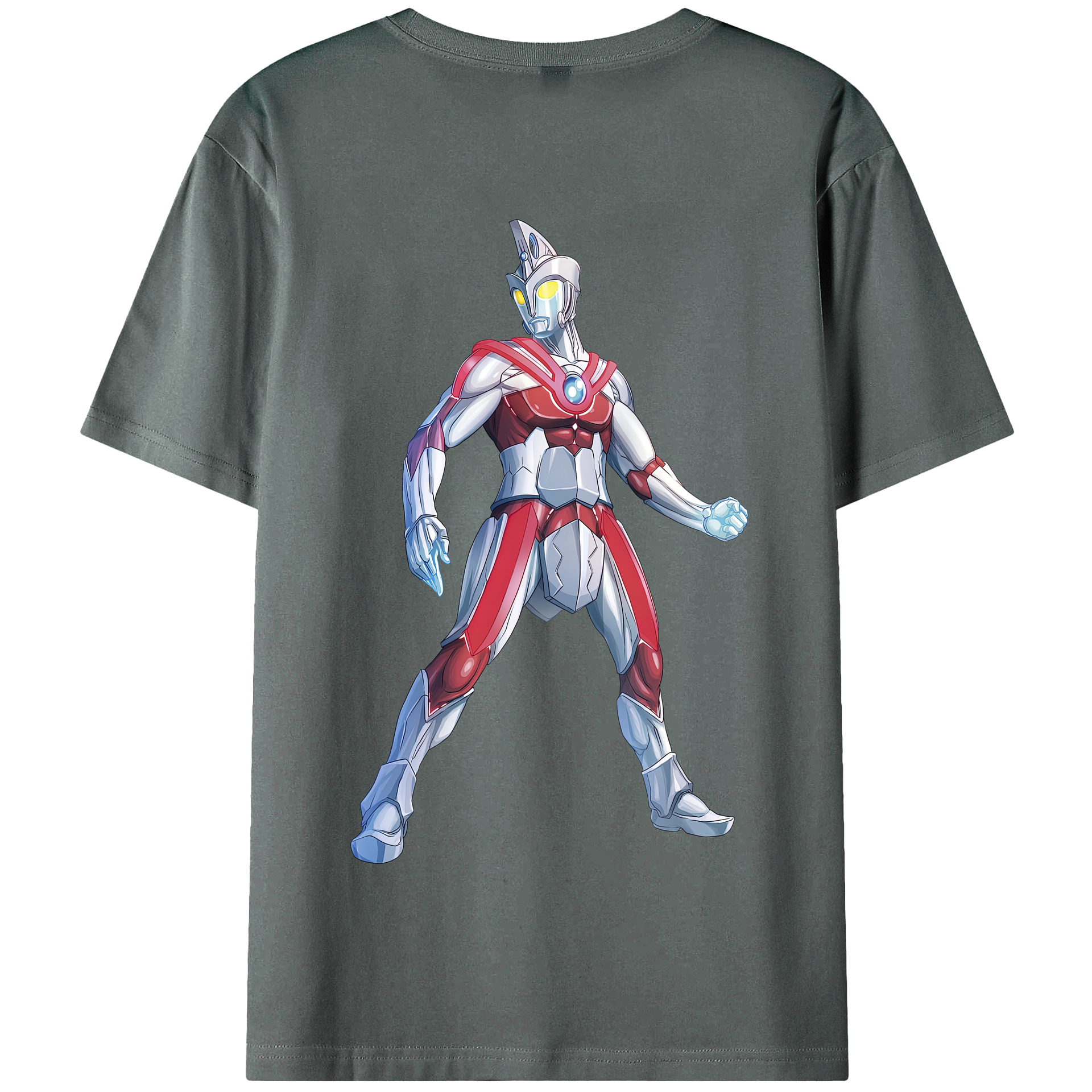 （画像用） ウルトラマン Ultraman 綿100％半袖Tシャツ（背面プリント）